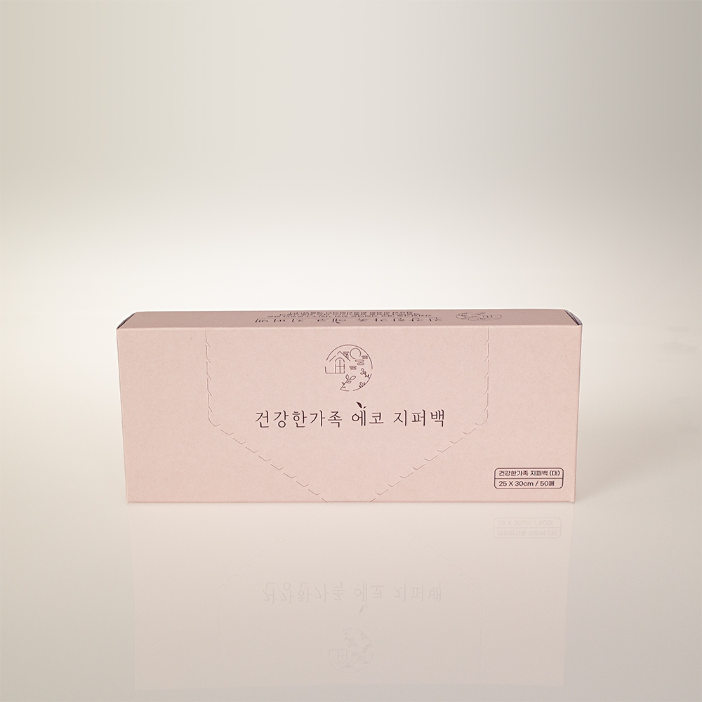 건강한가족 에코 지퍼백 50매
